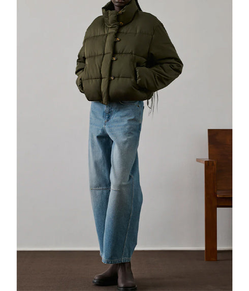 Flore Down Jacket - Khaki